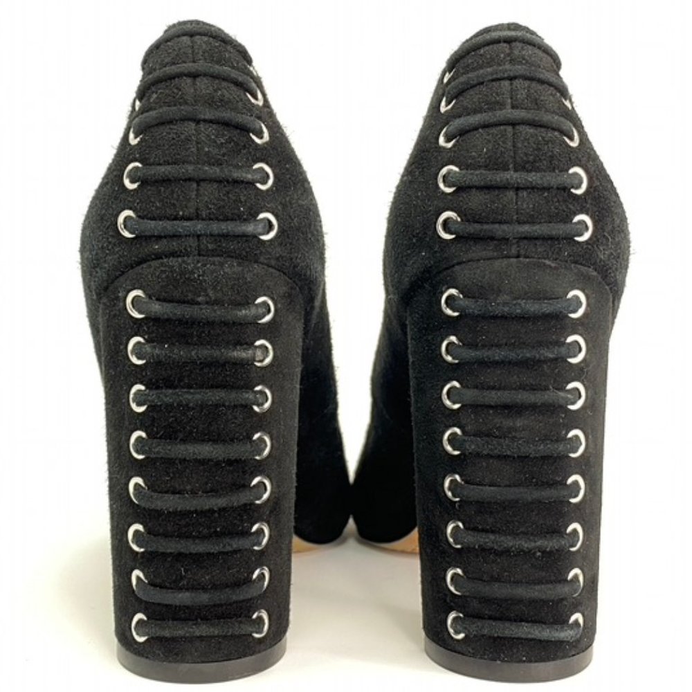 Vince Camuto Leather Corset 4" Block Heels